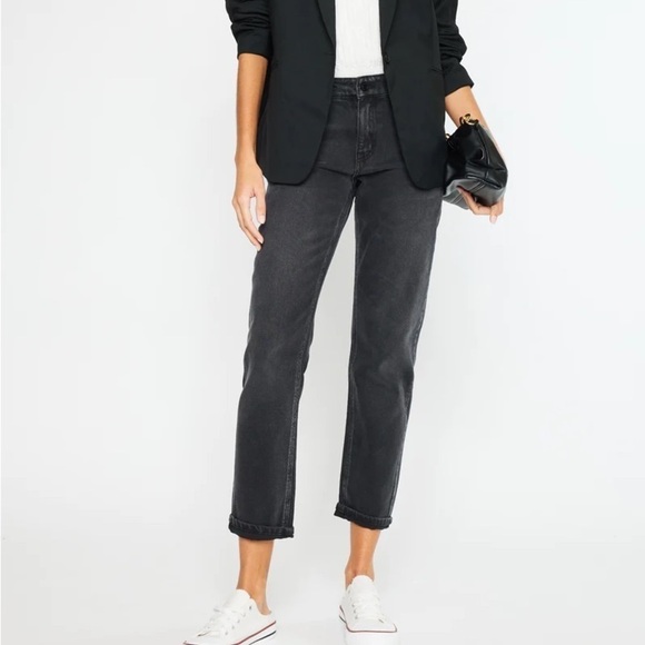 KanCan Denim - KanCan NEW Ilia High Rise 90s Slim Boyfriend Jeans Dark Gray Size 11/29